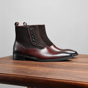 Zapatos Oxford de Cuero Genuino de Alta Calidad para Hombre, Formales de Negocios, Punta Cerrada, con Cordones, Estilo Británico, Transpirables - Product Image 3