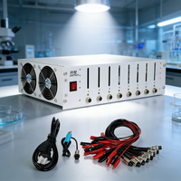 Testeur de capacité de batterie DDP DPD Zketech EBC-X 8 canaux 10A pour batteries Li-ion et Lithium Fer Phosphate EBC-X0510A