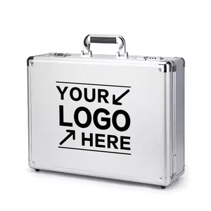 Factory Price Aluminum Tool Box Safety Equipment Toolbox Instrument Box <b>Storage</b> Case <b>Suitcase</b> Impact Resistant Case With Sponge - Product Image 1