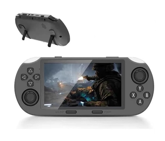 New Open Source Arcade Simulator SF3000 4.5'' IPS High Definition Display 3000mAh Emergency Charger Support Wireless Battle