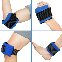 Ceinture de refroidissement en gel de nylon réutilisable, réglable et durable pour la réduction de la fièvre, le soulagement des maux de tête et des douleurs des dents de sagesse (vente en gros)
