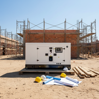 20KW 30KW 40KW 50KVA Geräuscharmes Dieselaggregat Wassergekühlt mit Autostart und Fernstart