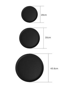 <span class=keywords><strong>Plateau</strong></span> de service <span class=keywords><strong>antidérapant</strong></span>, <span class=keywords><strong>plateau</strong></span> rond en plastique pour hôtel, restaurant, restauration rapide - Product Image 3