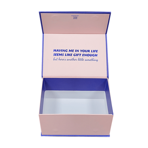 Luxury Embossed Sponge Lined <b>Book</b> Shape Rigid Magnetic Gift <b>Box</b> with Lid and Custom Options - Product Image 3