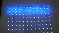 Écran LED étanche pour façade murale en verre transparent sans cadre à haute luminosité