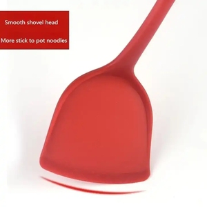 Espátula de silicona antiadherente para cocina, resistente al calor utensilio de cocina, primera calidad - Product Image 4