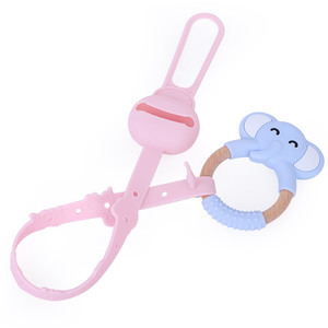 Nouveau Design 100% SANS BPA Silicone Attache-Tétine pour Bébé Nouveau-Né Dentition Sucette chaîne D'alimentation - Product Image 6