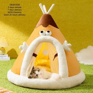 Custom Modern Winter Pet <b>Tent</b> Washable Dog & Cat Bed Luxury <b>Large</b> Orthopaedic for Living Room Use - Product Image 1