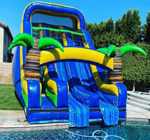 Bán Lâu Đài Nảy Bơm Hơi Khổng Lồ OEM Cầu Trượt Nảy Bơm Hơi Trong Nhà Ngoài Trời Thương Mại Khổng Lồ - Product Image 1