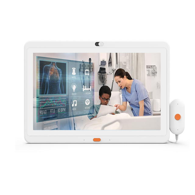 10.1" Medical Industry Digital Signage NFC Tablet Patient Care Tablet PC 10.1 Inch Android 8.1 OS with RJ45 Hidden Camera