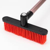 Brosse à neige pour voiture YIYE, extensible, détachable, grattoir à glace, poignée en mousse plastique, tête de brosse pivotante à 360°, 52-67 cm, pour camion, SUV, véhicules