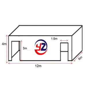 Bán Lều Hình Khối Bơm Hơi Khổng Lồ