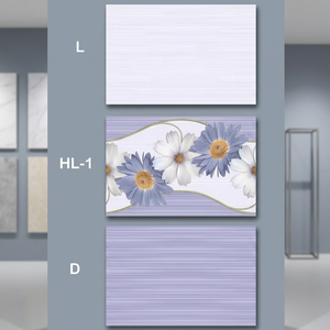 Vistaar 200x300mm Azulejos de pared de cerámica digital Azulejos de suelo de porcelana antideslizante esmaltados brillantes 8x12 pulgadas Suministro de fábrica pulido - Product Image 1
