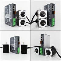 Contrôleur de moteur pas à pas EtherCAT Nema23 DC24~50V 2.5/4A 0.6/1.2/1.8/2/2.4/3/3.5N.m, kit de pilotes de moteur pas à pas DC 2 phases en boucle ouverte