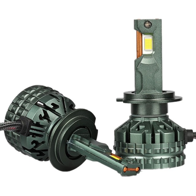 V45PRO 120W 3570 Csp LED Front Lights Fan H1 H4 H7 H11 Auto Led Headlamp 9006 Led Headlight