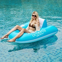 OUTAFUN Radeau flottant gonflable à propulsion électrique automatique, lit flottant extérieur en PVC, fabriqué en Chine