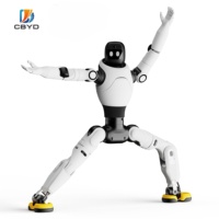 Robot humanoïde avancé CBYD, étanche IP66, en alliage d'aluminium, 6 axes, 25-30 DOF, interaction IA humaine, SLAM 3D, éducation STEM