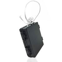 Produk Terlaris Kotak Baterai 1.5v 3 Slot 1.5v Cell R6 AA UM3 Layanan Agen Pembelian Tahan Air Tempat Baterai 3 AA