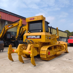รถดันดิน CAT D7G-2 มือสอง พร้อมริปเปอร์และใบมีด รถบูลโดเซอร์ Caterpillar มัลติฟังก์ชั่นสำหรับขาย - Product Image 1