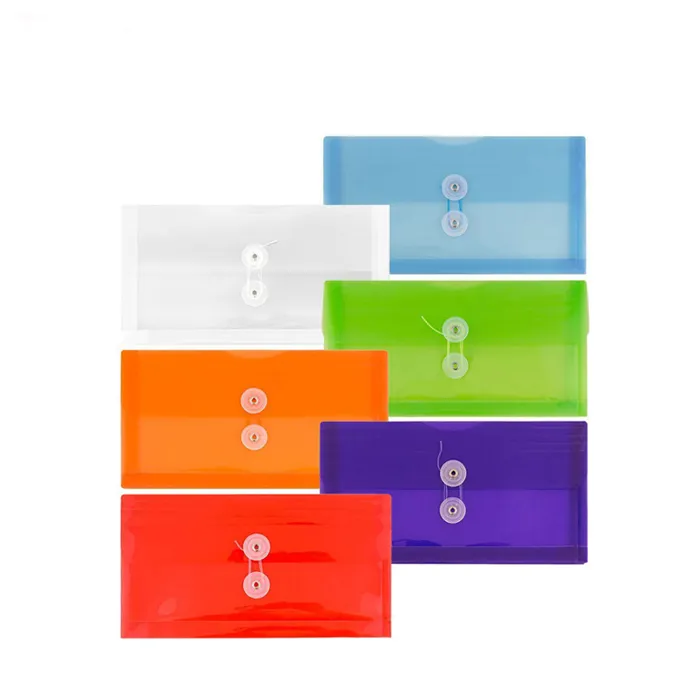 File Logo personalizzato formato A5 busta busta personalizza cartella File borsa documenti in plastica