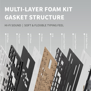 <span class=keywords><strong>Teclado</strong></span> Mecánico de Aluminio Personalizado QK80 Mk2 con Pantalla - Tri-Modo Tipo-C/Bluetooth 5.0/2.4G - Product Image 4