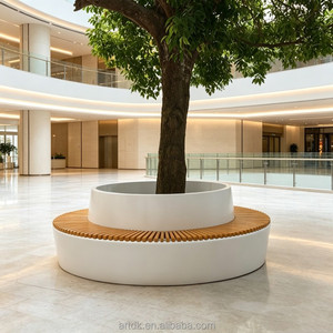 Silla <span class=keywords><strong>de</strong></span> Ocio Moderna <span class=keywords><strong>de</strong></span> FRP para Exteriores, Muebles <span class=keywords><strong>de</strong></span> Asientos Públicos para Centros Comerciales, Plazas, Hoteles, Parques y Jardines, Modelo Y409 - Product Image 5