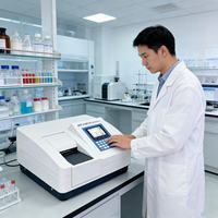 Espectrofotómetro Digital Visible de 0.1 nm de Longitud de Onda, Espectrofotómetro UV-6100 para Laboratorio