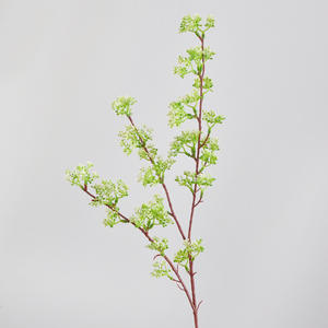 Modelo de Fruta Artificial Hecha a Mano, de un Solo Tallo, Tipo <span class=keywords><strong>Pino</strong></span>, Blanca, 73CM, para Decoración <span class=keywords><strong>del</strong></span> Hogar y Bodas, sin Hojas, con Perlas - Product Image 2