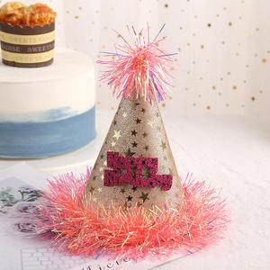 Новая праздничная шляпа Gree Bling Bling 2026 для дня рождения, реквизит для детских фотосессий, без печати - Product Image 3