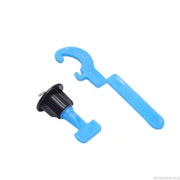 Nouveau système de nivellement de carreaux T-lock accessoires de niveleur à broche fixe outil de nivellement de positionnement en spirale de carreaux