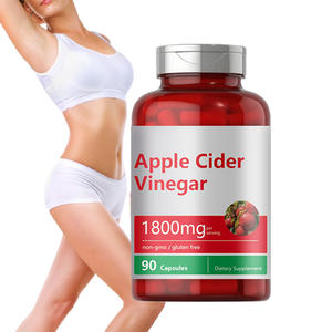 Cápsulas de Vinagre de Sidra de Manzana Orgánico OEM/ODM - con Madre Cultivo, para Desintoxicación y Control de Peso - Product Image 1