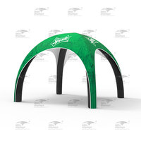 Décoration extérieure Gazebo hermétique publicité tente dôme X forme Camping tente gonflable camping-car remorque luna tentes
