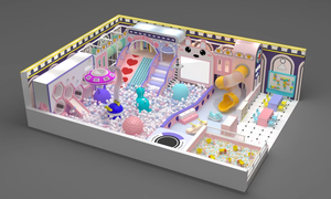 Factory OEM ODM Commercial Custom Indoor Playground Sets Slides Soft <b>Play</b> <b>Play</b> Equipment - Product Image 2