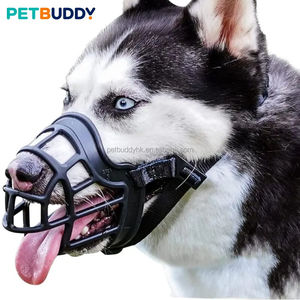 Bozal de perro OEM ODM resistente y ligero, cubierta de silicona transpirable, hebilla de lujo, reflectante, para pequeños y grandes - Product Image 1