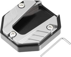 Plaque d'extension de béquille latérale de moto en alliage d'aluminium - Product Image 1