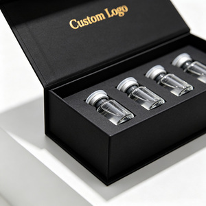 Caja Rígida de Cartón de Lujo Personalizada con Logotipo en Lámina Dorada para Frascos de Vidrio de 3ml/5ml/10ml, Empaque Cosmético con Bandeja Interior de EVA - Product Image 4