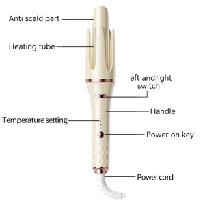 XBH 2025 meilleur vendeur professionnel automatique rotatif cheveux friser femmes fer Portable électrique <span class=keywords><strong>appareil</strong></span> ondulé cheveux curling baguettes - Product Image 5