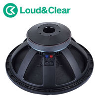 Woofer de Ferrita de 18 Pulgadas, Bobina de Voz de 4 Pulgadas, 800W AES, 8ohm, 97dB, Altavoz Profesional para Subwoofer, Sistema de Sonido para DJ