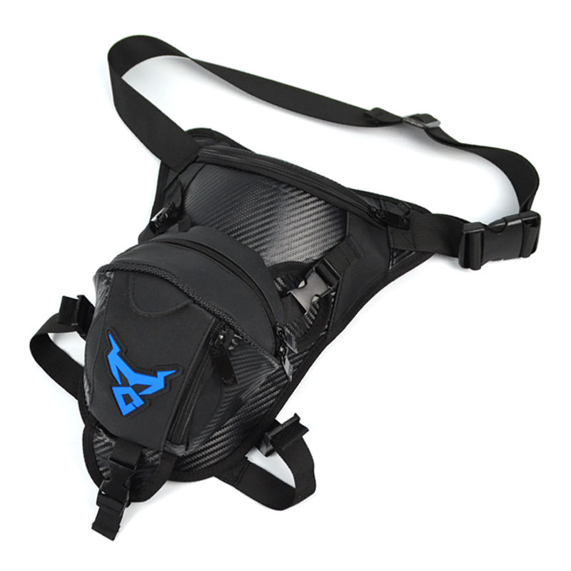 Мотоциклетная поясная сумка через плечо, расширяемая вместительная мотоциклетная сумка для ног