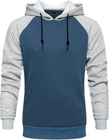 Sudaderas informales con texto y logotipo personalizados a la moda para hombres, sudaderas con capucha deportivas de manga larga con estampado de gran tamaño para hombres