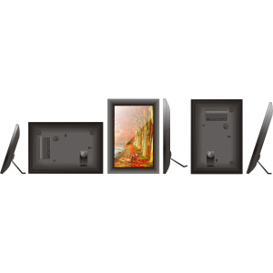 Cadre photo numérique 7 pouces Cadre photo intelligent Cloud avec écran tactile IPS 1024x600 Rotation automatique - Product Image 4