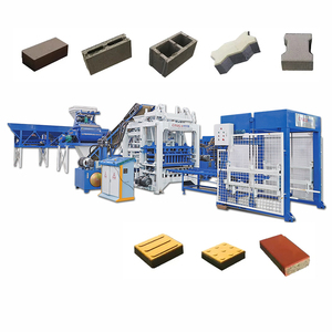Máquina Automática para Fabricar Bloques de Cemento QT10-15, Línea de Producción de Bloques Huecos de Hormigón de 4, 5 y <span class=keywords><strong>8</strong></span> Pulgadas - Product Image 1