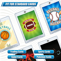 Étui de présentation pour cartes TCG sportives en plastique rigide de haute qualité 35PT, porte-cartes magnétique One Touch pour le jeu de cartes à collectionner Pokémon