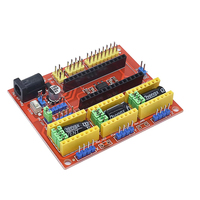 Machine de gravure CNC Shield V3 V4 compatible avec le module de carte d'extension de pilote Nano 3.0 / A4988 pour le kit de bricolage d'imprimante 3D