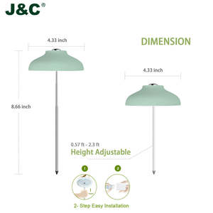 ערכת גידול צמחים ביתית J&C מיני גארדן צ'ארלו עם מתאם -  לזרעי פרחים, צמחים מקורה, ופנסי גידול ירוקים - Product Image 3