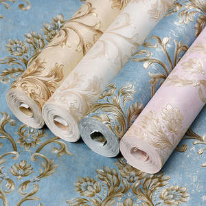 Rouleaux <span class=keywords><strong>de</strong></span> papier peint autocollants décoratifs <span class=keywords><strong>en</strong></span> tissu non tissé fluorescent pour chambre à coucher, salon et fond <span class=keywords><strong>de</strong></span> télévision - Product Image 2