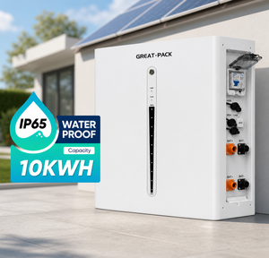 Batterie murale 51,2 V 200 Ah 10 kWh pour stockage solaire domestique, étanche IP65 - Product Image 1