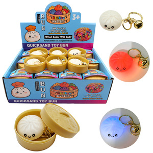 Unpackable Steamed Bun Keychain Fun Acrylic Emo-ji Xiaolongbao <b>Blind</b> Box Simulation Cute Small Toy Decorative Item - Product Image 6
