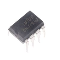 Amplificateurs opérationnels originaux LM358 LM358P LM358N, double canal, boîtier DIP-8
