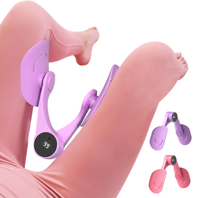 Sports Kegel Trainer Household Multifunctional Pelvic Floor Muscle Leg Clamp Women's Fitness Leg Beauty Device Made Plastic